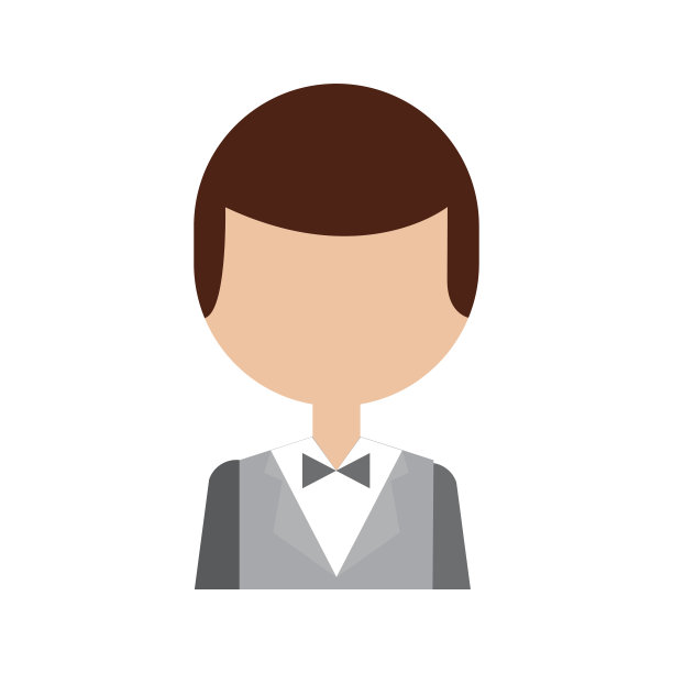 系领结的男士图片下载