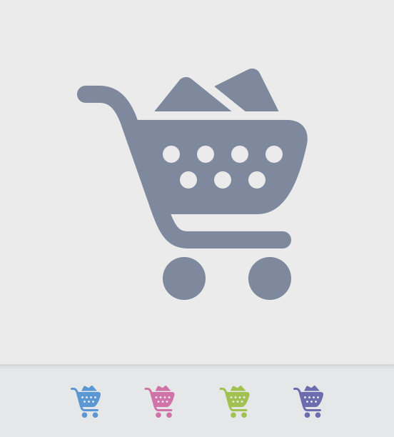 满购物车-花岗岩图标图片下载