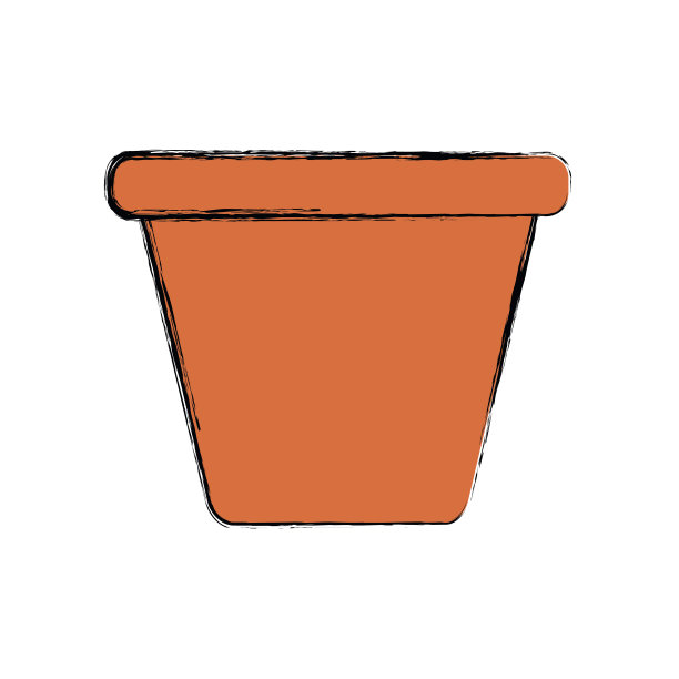 空的园艺盆栽图片下载