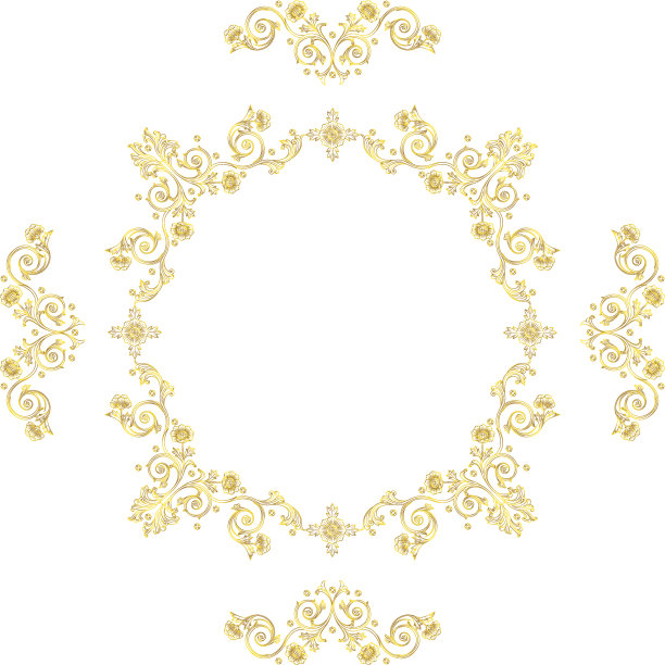 クラシックな金のフレーム图片下载