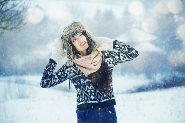 冬天的微笑图片下载