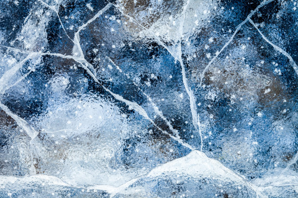 特写的冰显示的细节和纹理图片下载