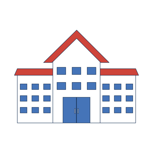 现代房子图标图片下载