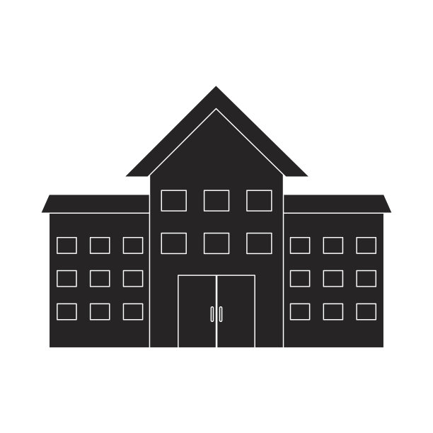 现代房子图标图片下载