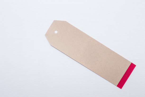 纸标签上的白色帆布背景图片下载