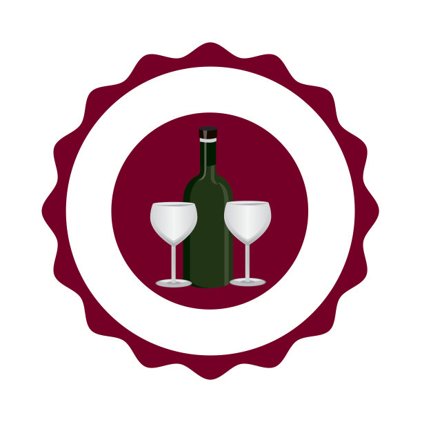 葡萄酒设计图片下载