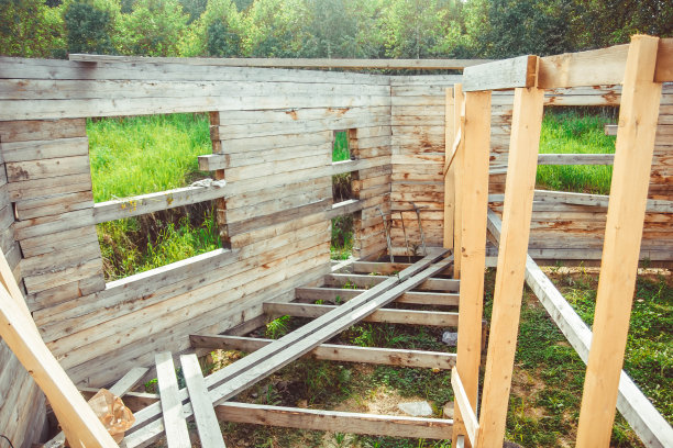 未完成的木屋图片下载