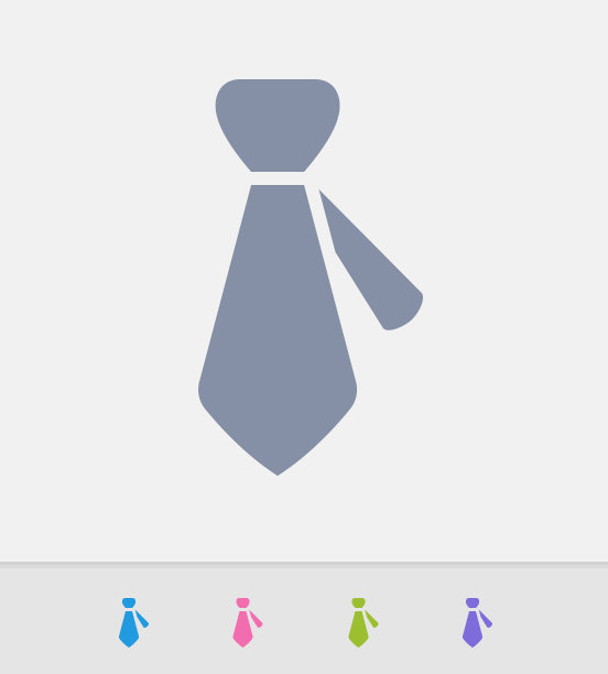 商务领带-花岗岩图标图片下载