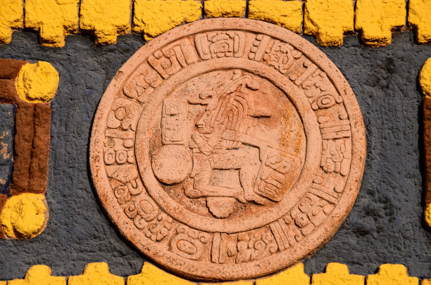 典型的玛雅历法图片下载