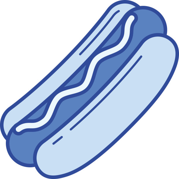 热狗线图标图片下载