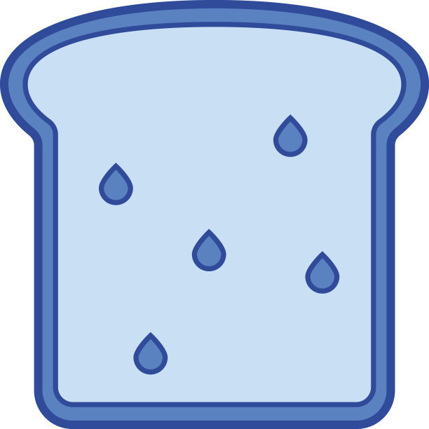 全麦面包线图标图片下载