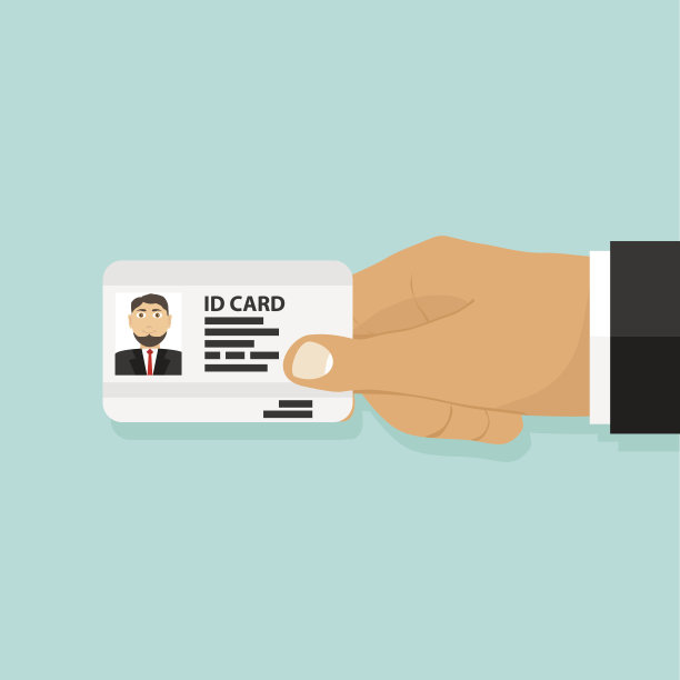 身份证在人的手里，一个人持有身份证图片下载