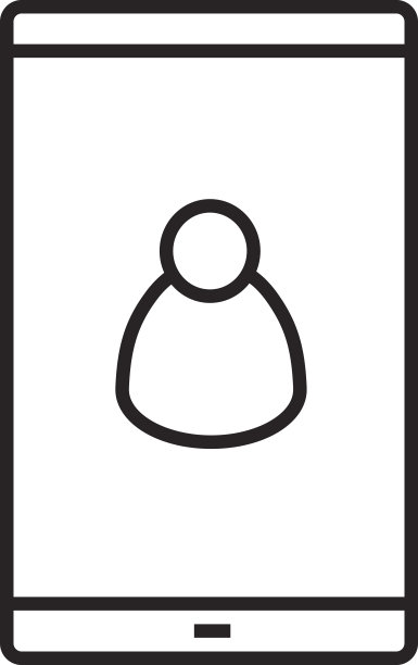 智能手机联系人图标图片下载