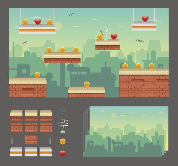 平台游戏设计集图片下载