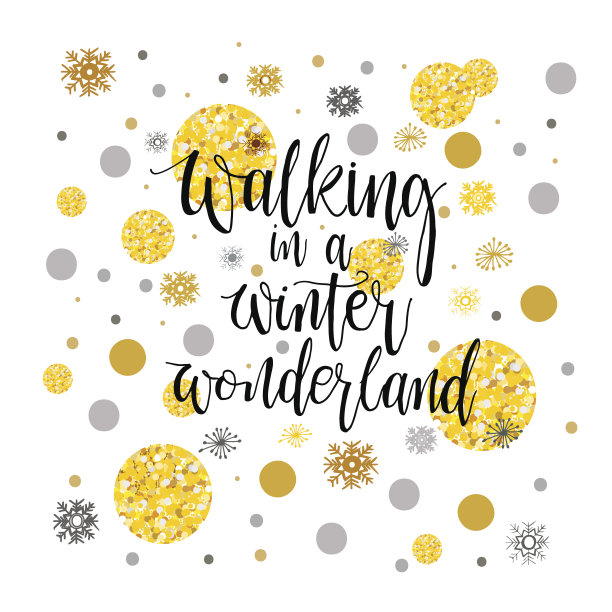 漫步在冬日的仙境里图片下载