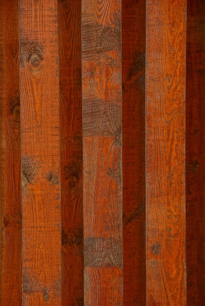 棕色纹理的肮脏的木制篱笆板图片下载