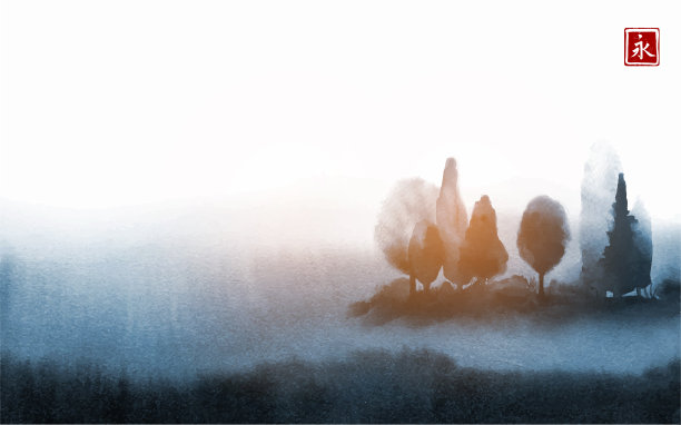 艺术插画素材ID：309022296