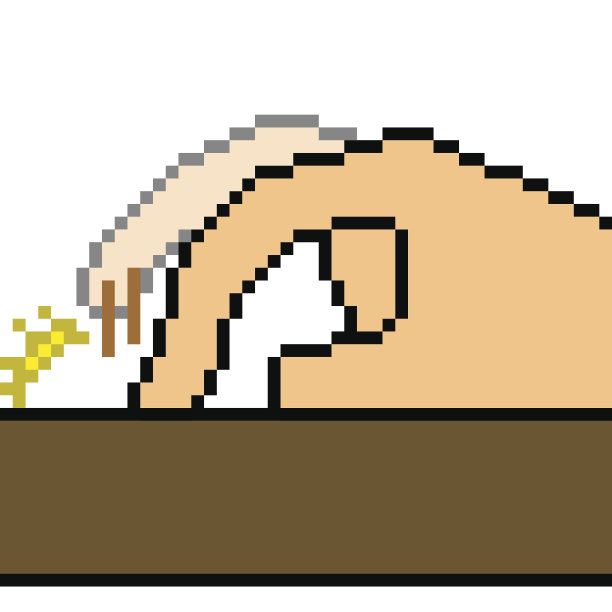 矢量像素艺术手势图片下载