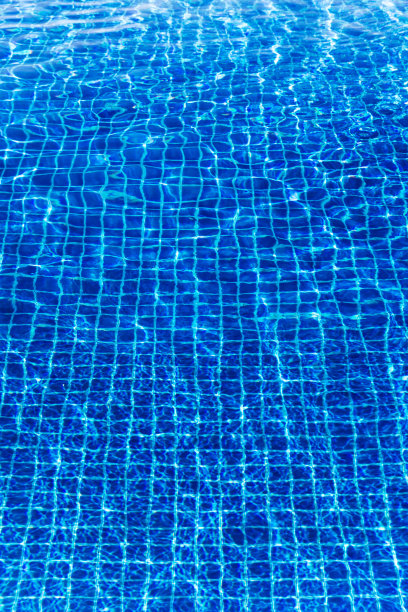 热带度假泳池水面图片下载