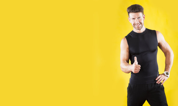 健身教练。图片下载