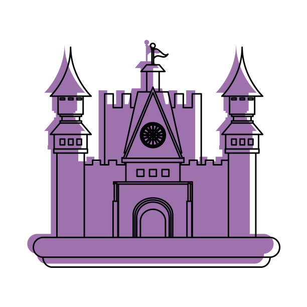 大城堡图标形象图片下载