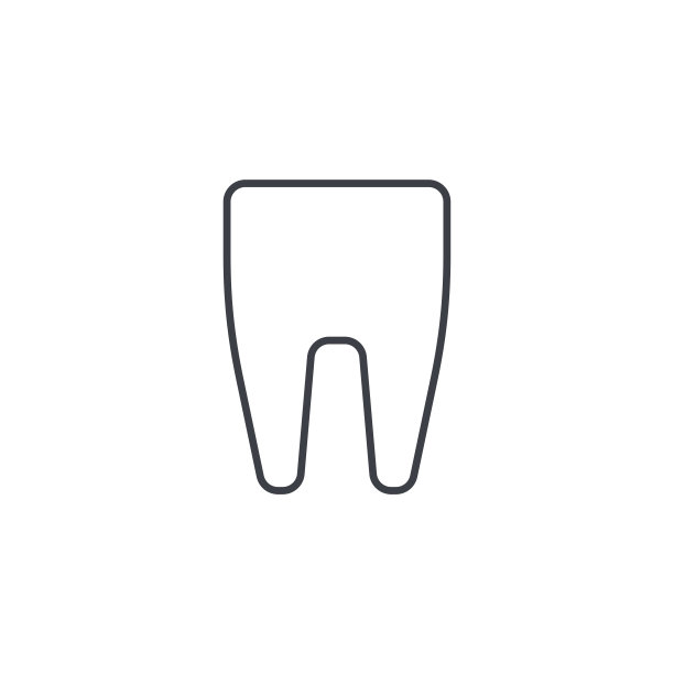 齿细线图标。线性向量符号图片下载
