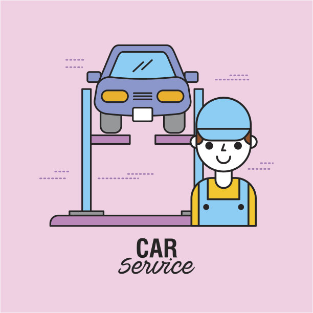 汽车服务车辆校准汽车技师设备图片下载