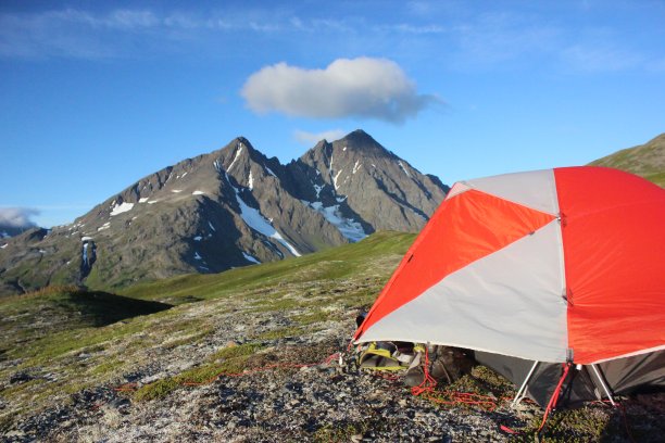 阿拉斯加露营-复活峰-基奈图片下载