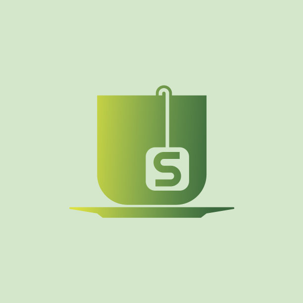 茶首字母S图标设计图片下载