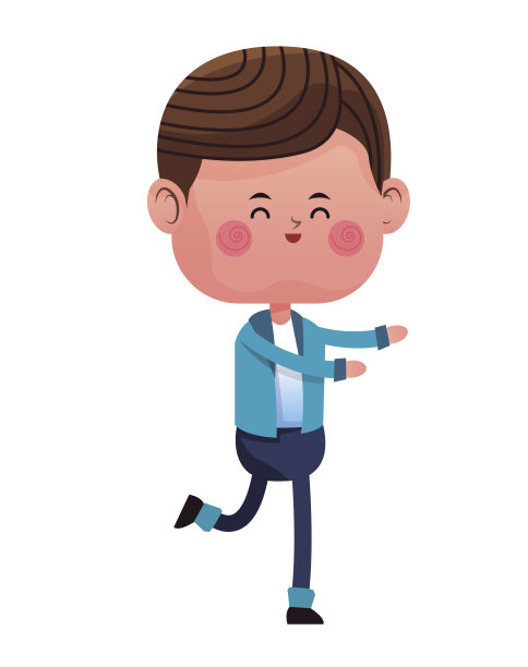 男孩跳庆祝爱图片下载