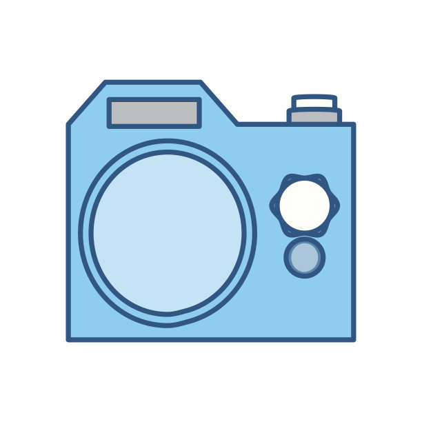 照相机孤立图片下载