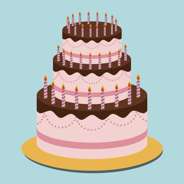 生日蛋糕和甜点图片下载