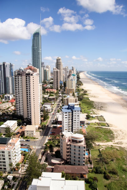 黄金海岸的早晨图片下载