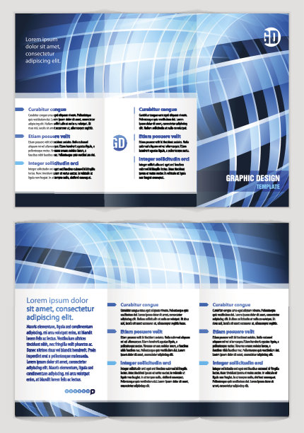 传单设计的例子。图片下载