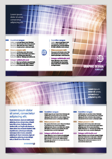 传单设计的例子。图片下载