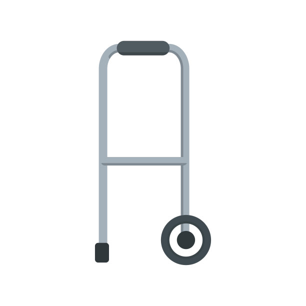 拐杖图标颜色图片下载