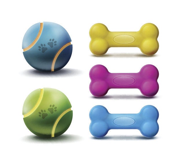 向量宠物玩具图片下载