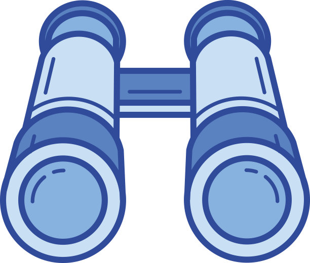 探险家双目线图标图片下载