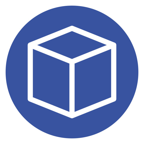 立方体圆图标概念图片下载