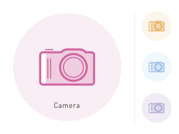 相机图标矢量。相机符号为您的网站设计，符号，应用程序。图片下载