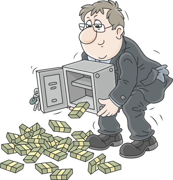 一个有钱的商人图片下载