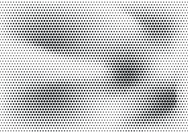 抽象的半色调点状垃圾纹样纹理。复古漫画流行背景。矢量现代垃圾背景海报，网站，名片，明信片，室内和封面设计。图片下载