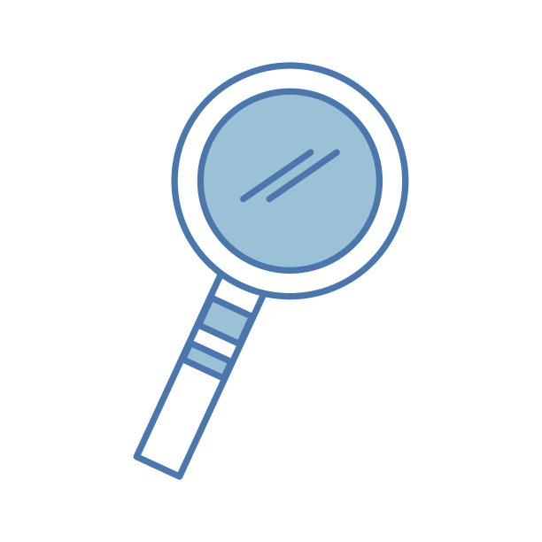 搜索放大镜图标图片下载