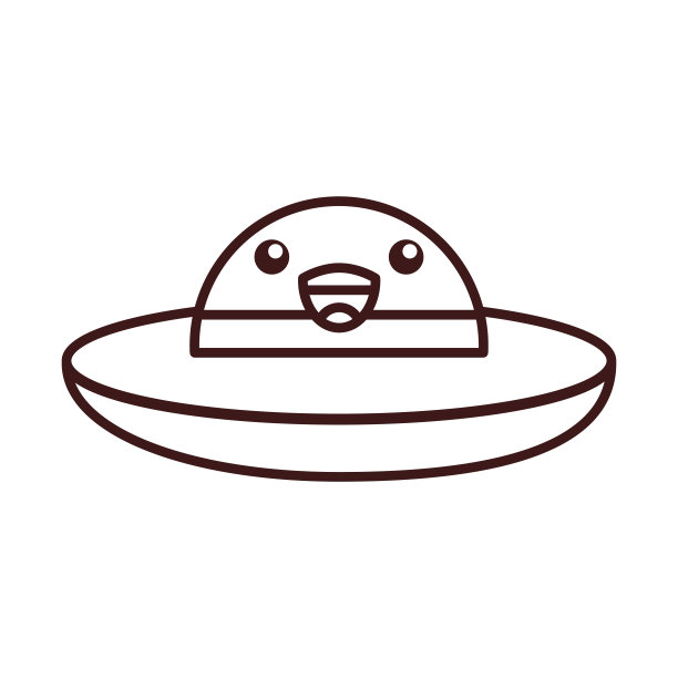 飞碟飞行卡哇伊的性格图片下载