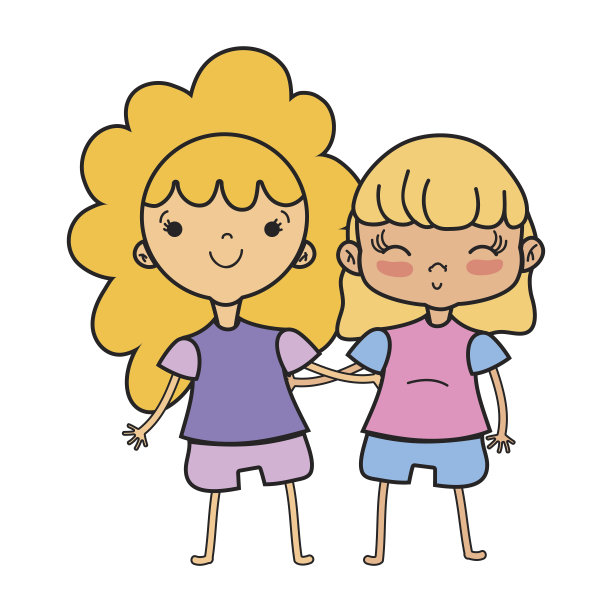 漂亮女孩的衣服和继承风格的设计图片下载