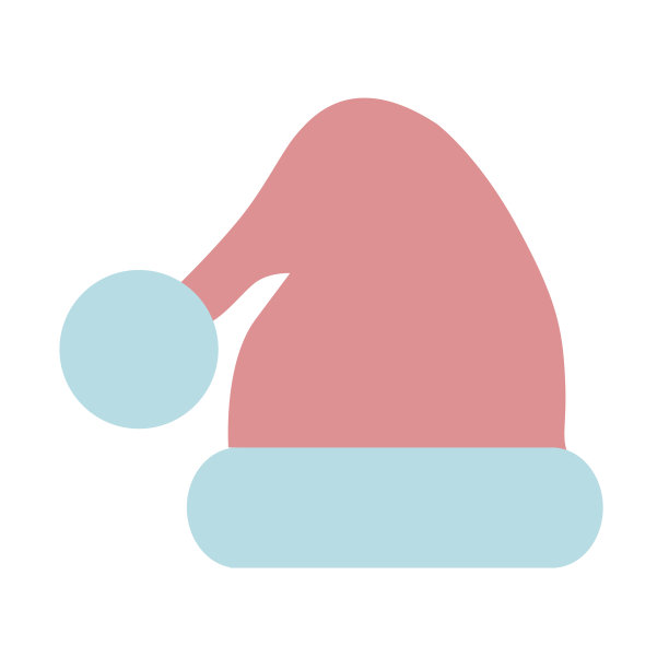 装饰的帽子庆祝圣诞快乐图片下载