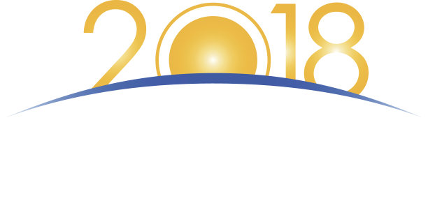 2018年新年概念-日出与数字。图片下载