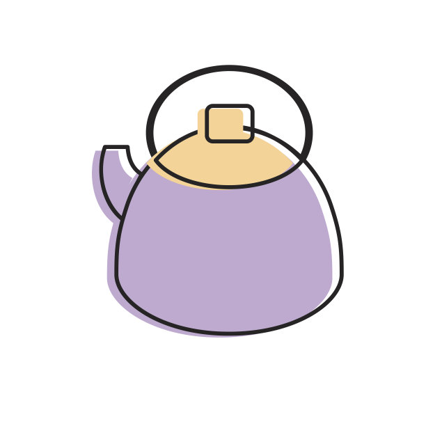 茶壶、厨房用具与烹饪格格不入图片下载