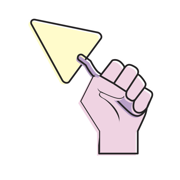 三角刮刀设备服务于修理行业手中图片下载