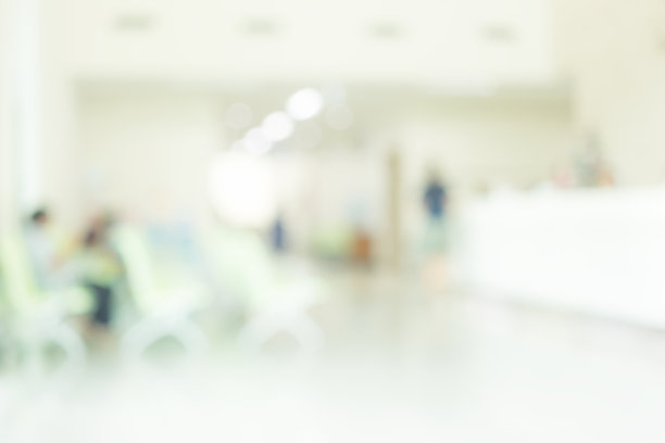 医院内部背景的抽象模糊和散焦图片下载